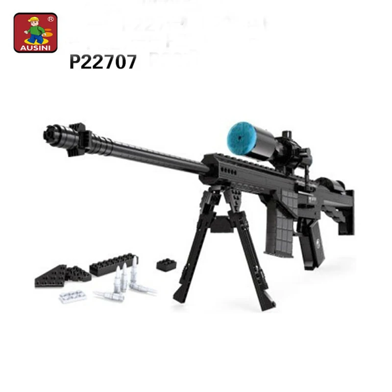 

Конструктор «пистолет аузини», M107, 527 шт.