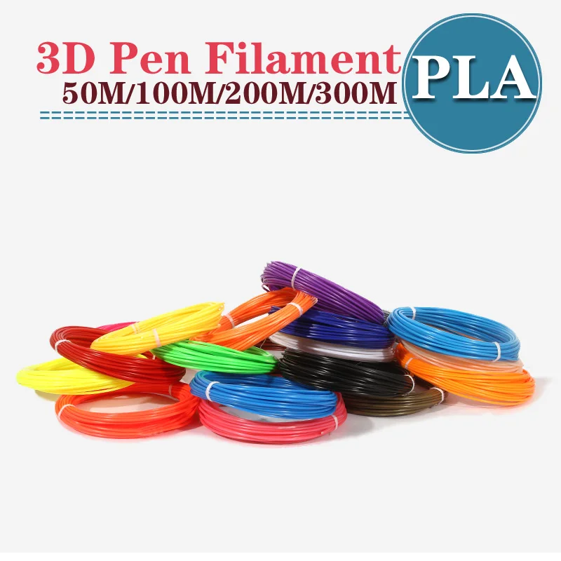 Ручка 3d принтер pla нить ABS 1 75 мм пластиковая ручка 20 видов цветов plaNo загрязнения |
