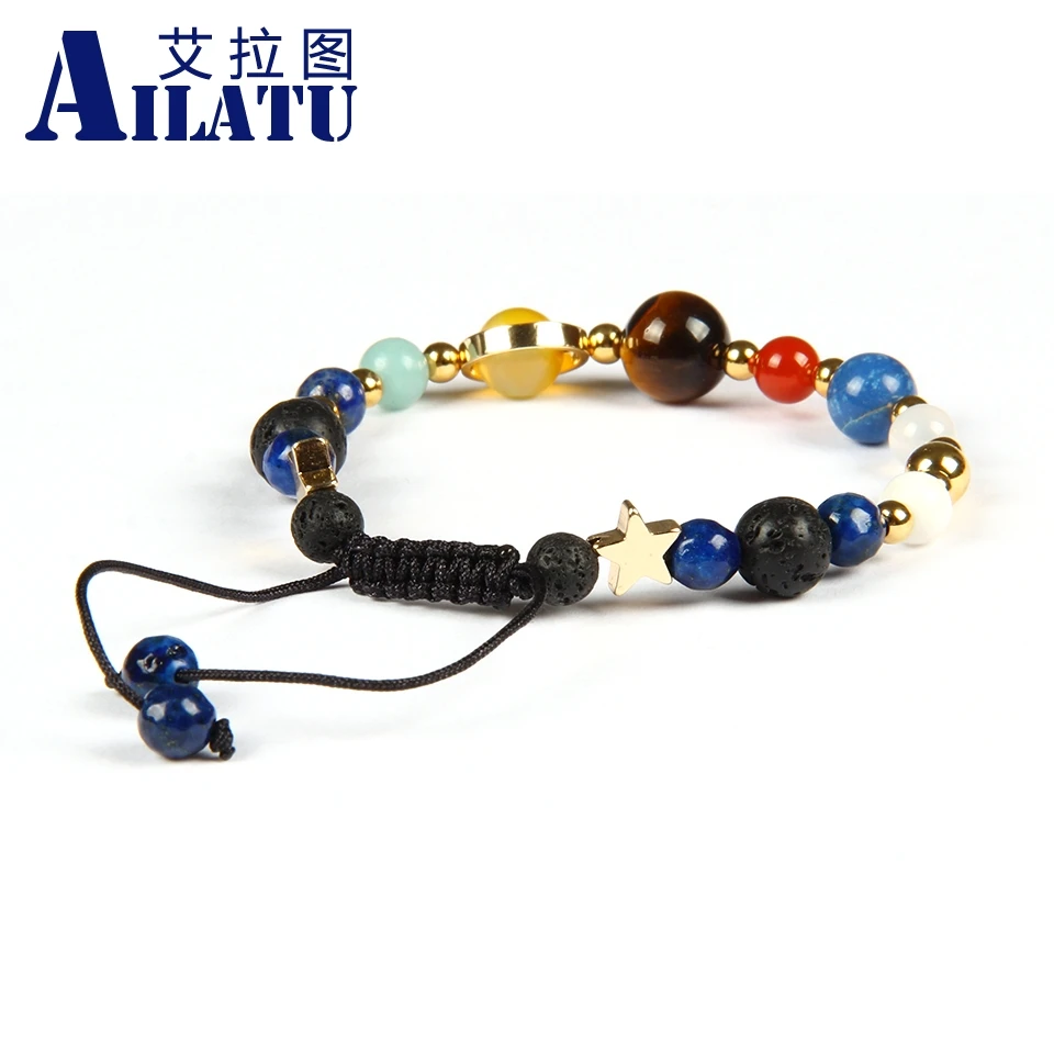 Ailatu Вселенная Галактика восемь планеты в Солнечной системе Страж звезда макраме