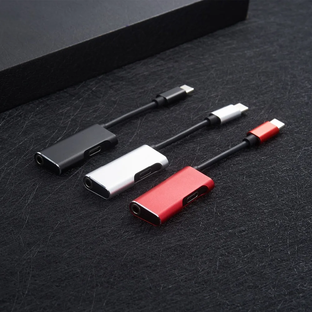 2 в 1 адаптер для USB C на 3 5 мм стереомагнитолы и зарядный Google Pixel 2/2 XL HTC U11|Кабели