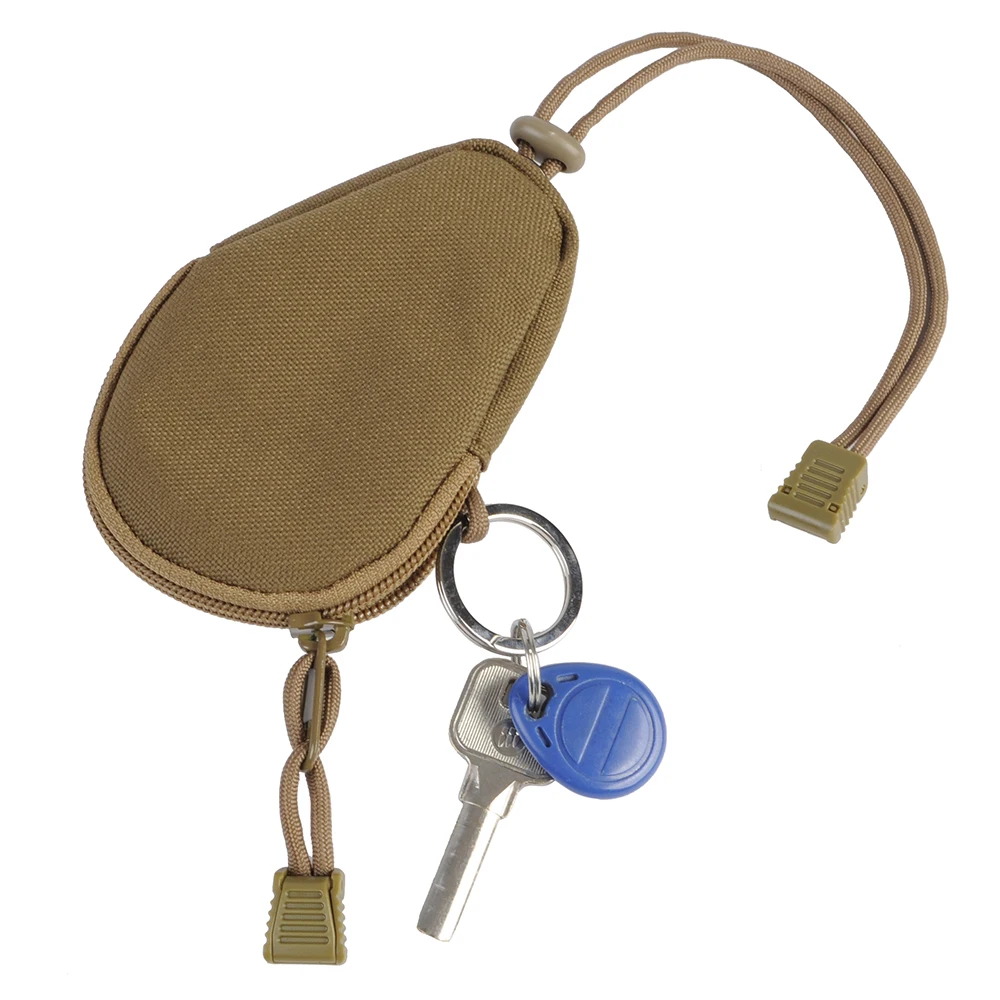 Мини чехол для ключей улицы сумка переноски повседневного использования