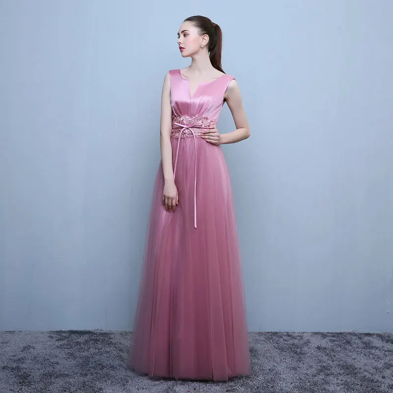FADISTEE Новое поступление элегантные вечерние платья Vestido de Festa платье Бисероплетение Кристалл Кружева Атласное Платье De Soiree платье для выпускного вечера