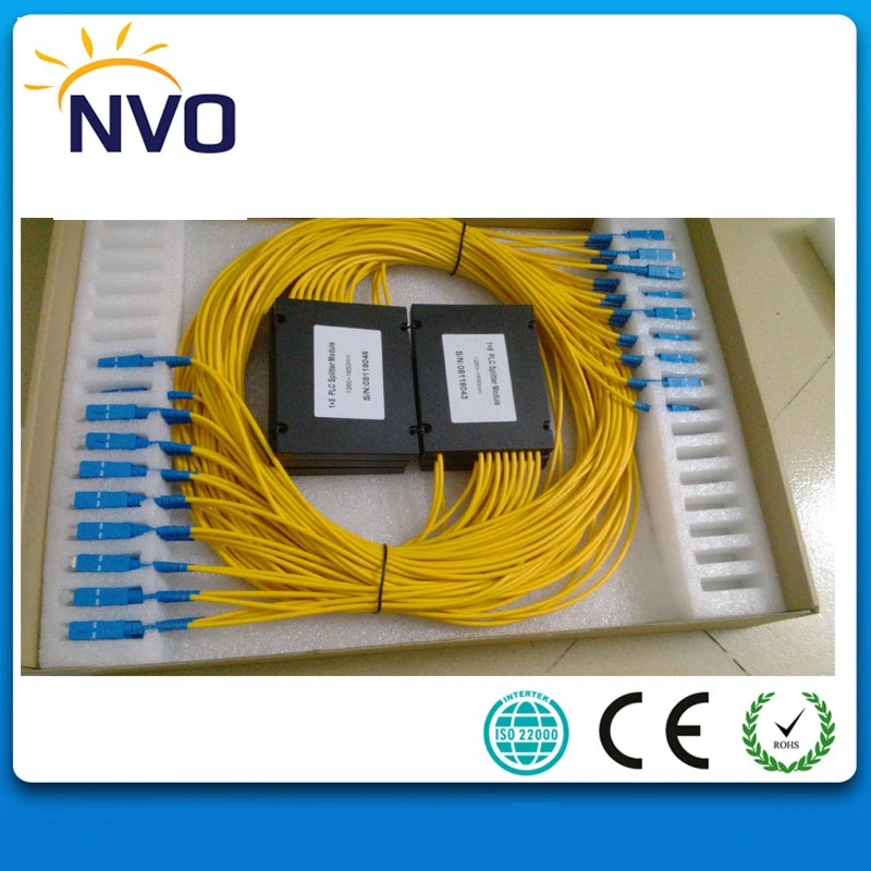 Бесплатная доставка GPON система 1X32 PLC волоконно оптический сплиттер с SC/UPC