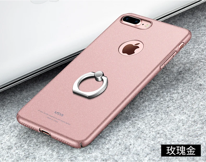 Оригинальный Роскошный чехол MSVII для iphone 7 (4 дюйма) plus (5 5 жесткий простой и матовый