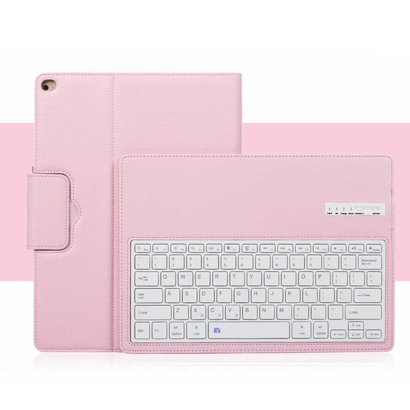 Портфель Folio PU кожаный чехол для IPad Pro 12,9 магнитно съемный ABS покрытие клавиатуры Bluetooth Funda+ Flim