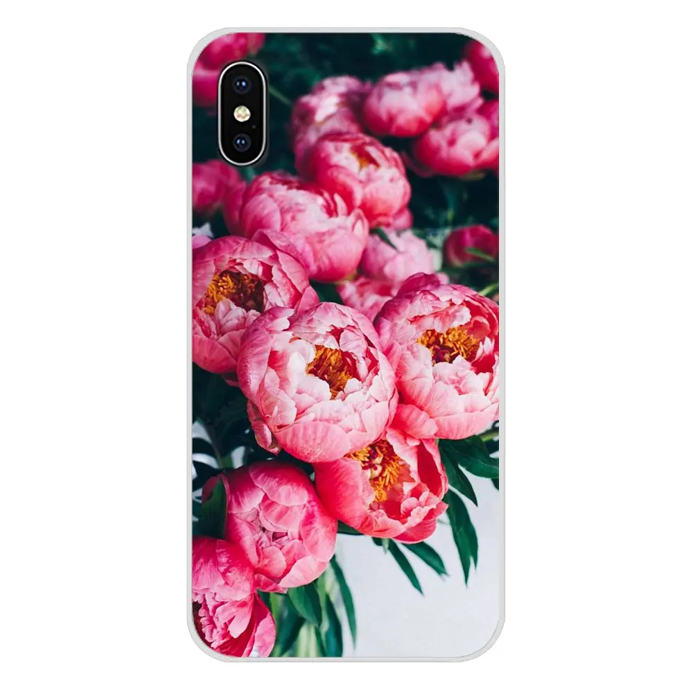 Фиолетовый летний постер с лавандовыми пионами для Samsung Galaxy A3 A5 A7 J1 J2 J3 J5 J7 2015 2016 2017