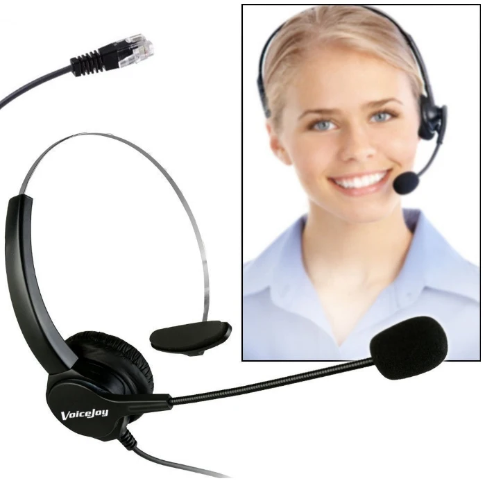 Бесплатная доставка Monaural гарнитура с микрофоном Call Center для AVAYA 2401 2402 2420 4601 4602 4621 4625