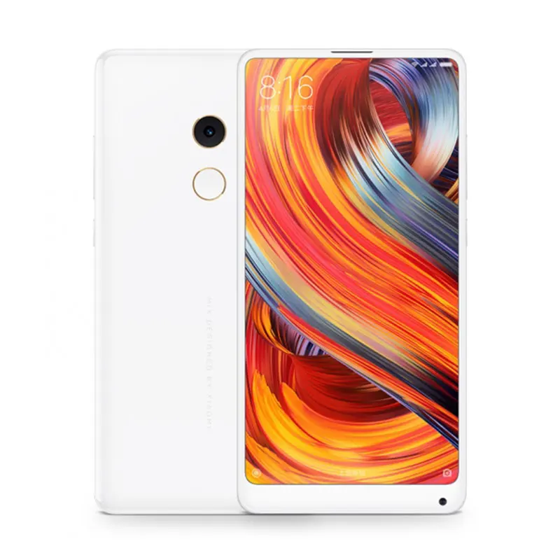 Xiaomi Mi MIX 2 MIX2 8GB 128GB Smartphone Cell Phone Global ROM Snapdragon 835 Octa Core 5.99&quot Full Screen Display Ceramics | Мобильные