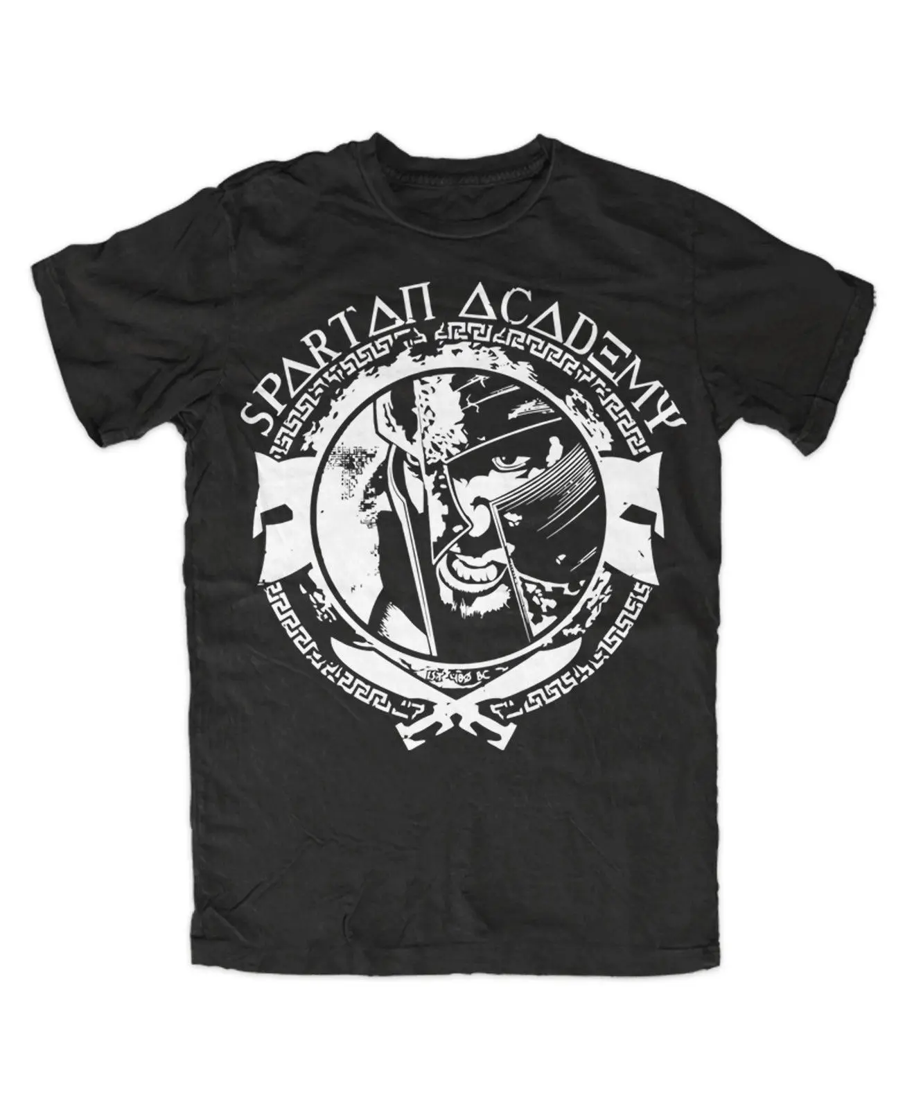 Spartan Academy Premium t-shirt Спарта 300 фаланкс бой дешевые оптовые футболки 100% хлопок для