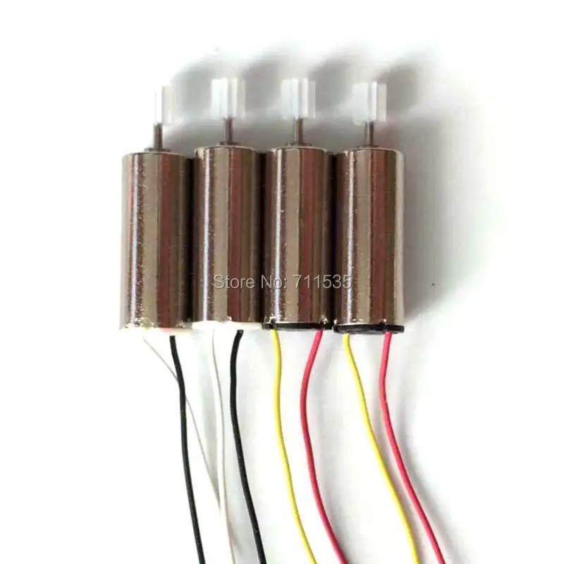 4 шт./лот X11 X11C главный двигатель A и B запасные части для Syma X13 4CH RC вертолета|parts