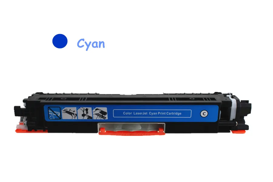 Совместимый цветной тонер картридж для HP CE310 CE310A 313A 126A 126 LaserJet Pro CP1025 M275 100 принтер