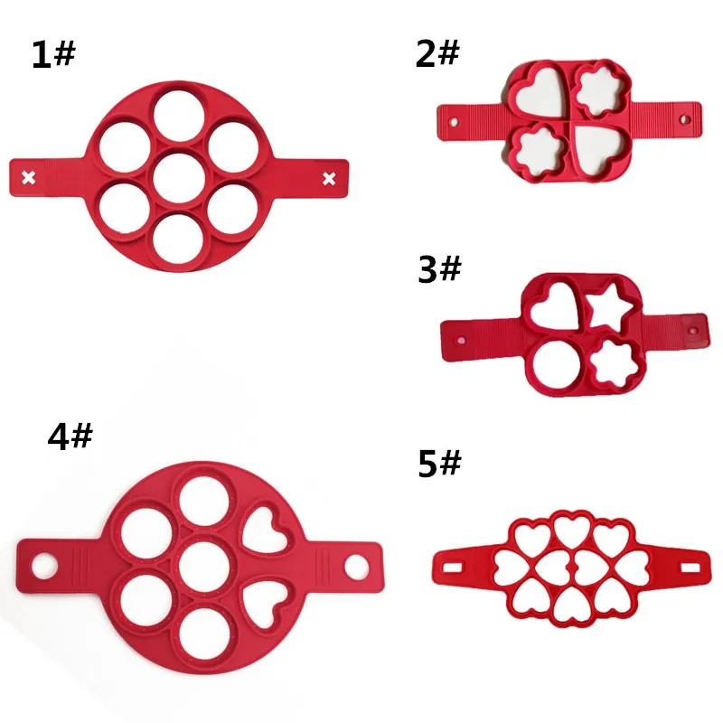 Силиконовые антипригарные блинчики для приготовления яичных колец кухонные
