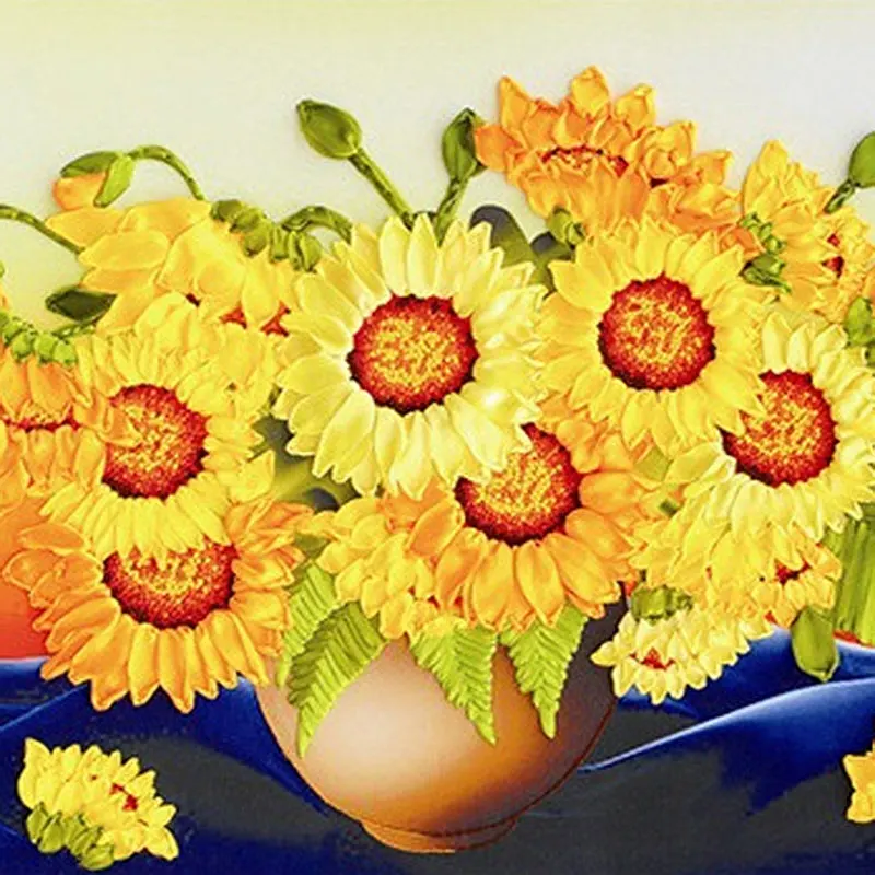 80X50cm сердце благословение DIY 3d вышивания крестиком работа иголкой незаконченная