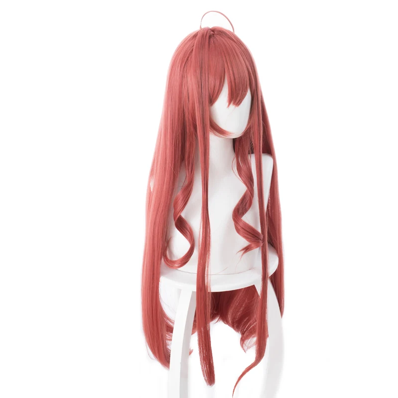 ROLECOS аниме Gotoubun No Hanayome Косплей волосы Itsuki Nakano 80 см длинные красные термостойкие