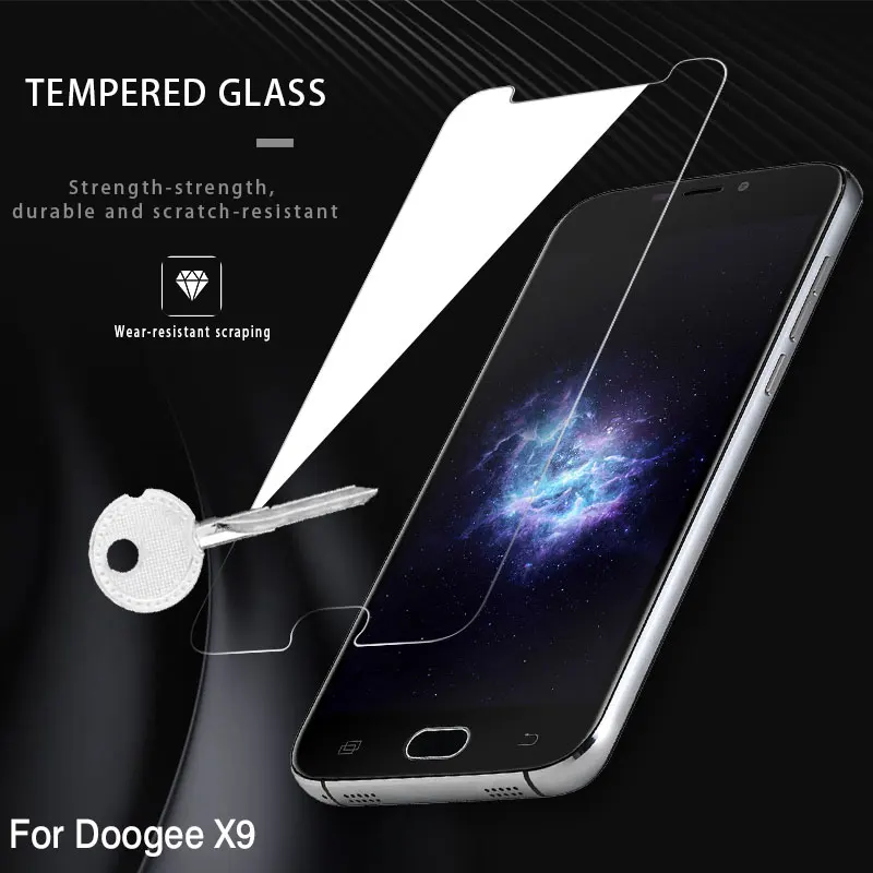 Защитное стекло для телефона Doogee Y300 Y100 ультратонкая Пленка Для X9 Mini Pro прозрачная