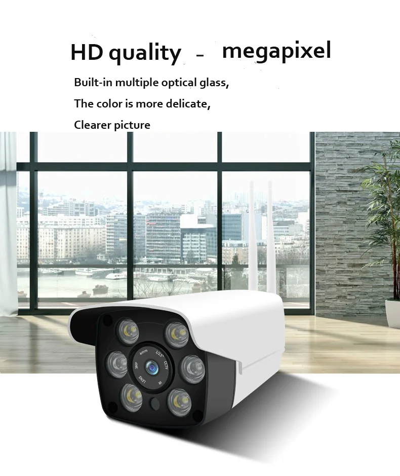 CHHD HD IP камера-беспроводная камера видеонаблюдения с ночным видением 720 P