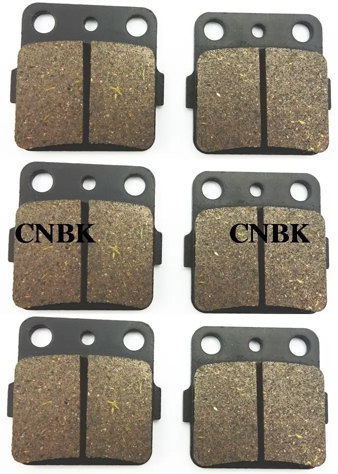 Набор тормозных колодок для YAMAHA YFM 350 S T-RY Raptor 2004 - 2012 660 YFM660 2001 2005 2003 2006 2007 2008 2009 2010 |