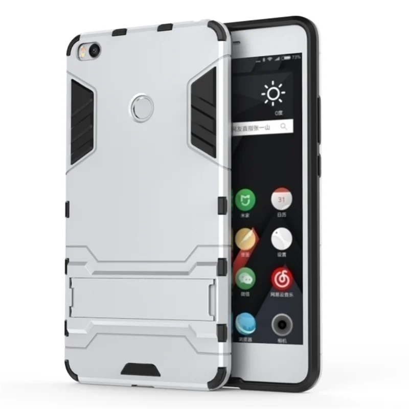 Чехол для Coque на Xiaomi mi Max 2 чехлы Ksio задняя пластиковая силиконовая броня
