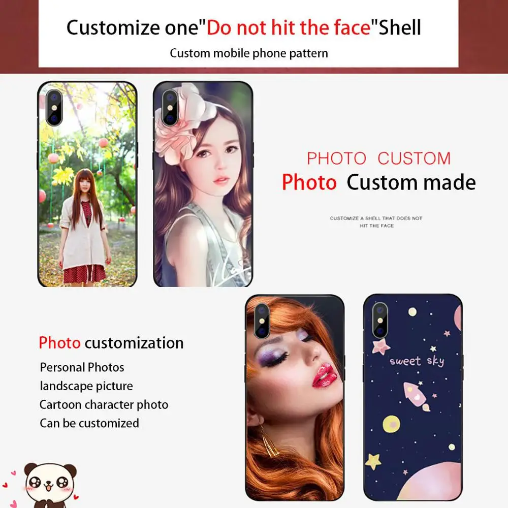 Чехол для телефона с фотографиями на заказ iphone7 8 6splus x xr xsmax samsung s10plus 10e s9 s8 huawei p30pro