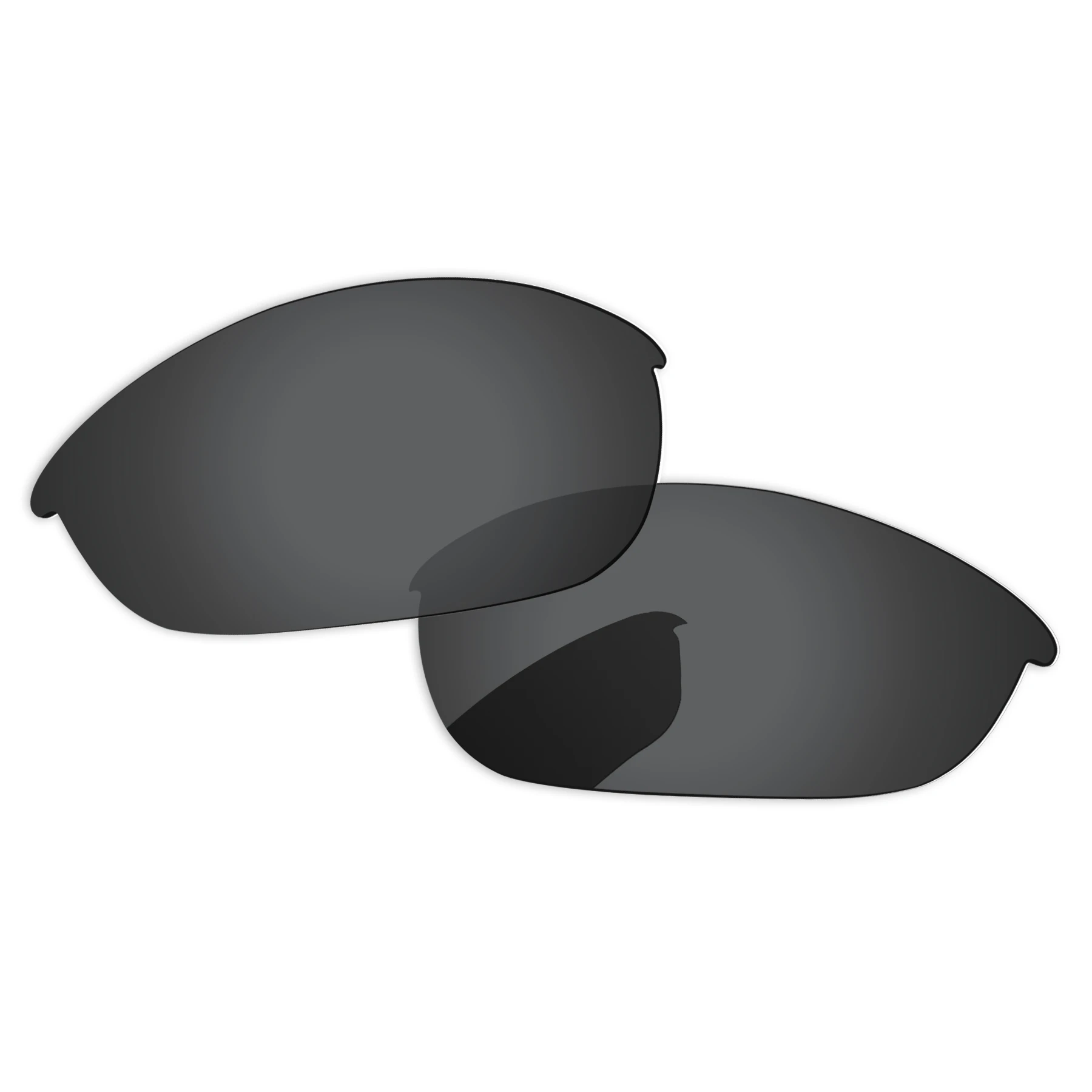 Bsymbo Polarized Replacement Lenses and Black Rubber Kits for-Oakley Half Jacket Sunglasses - Multiple Options