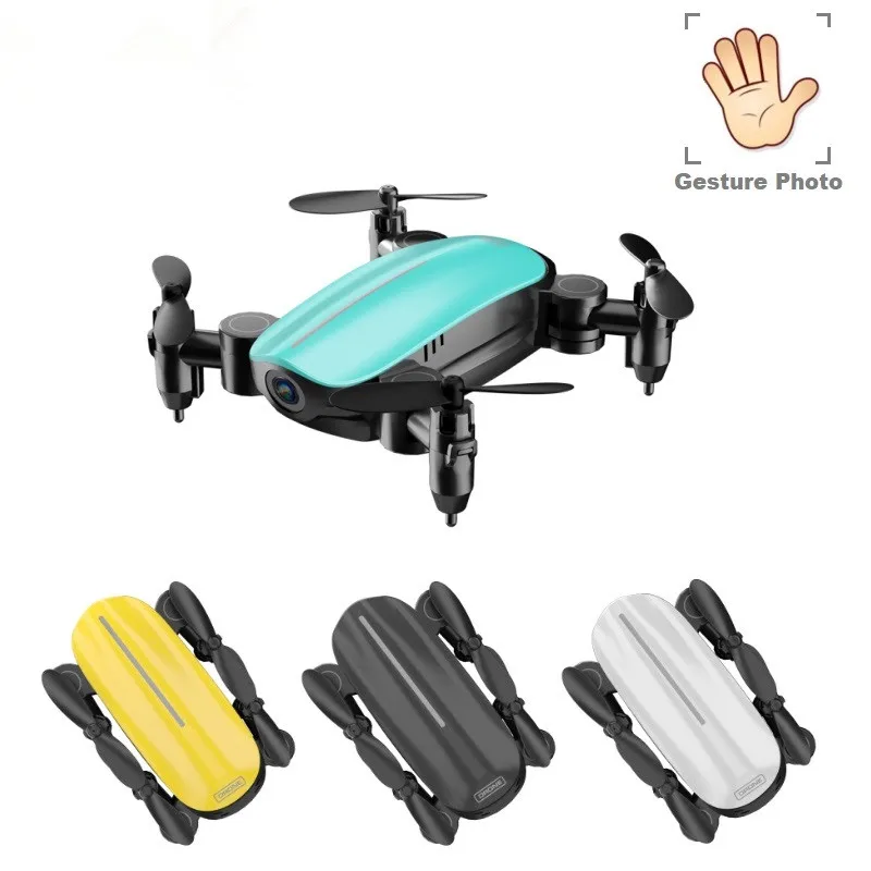 Мини Дрон T10 с камерой HD складной WiFi FPV RC Квадрокоптер без головы режим удержания