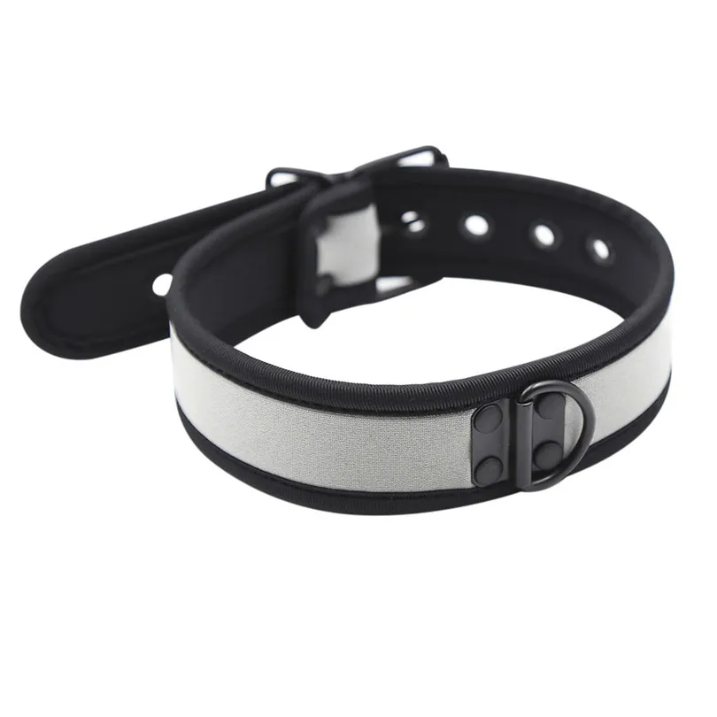 Шейный ошейник для взрослых SM интимные товары разные цвета с прорезиненными