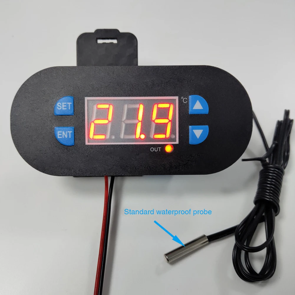 12 V инкубатор нагрева Охлаждающий термостат регулятор Сенсор цифровой Дисплей