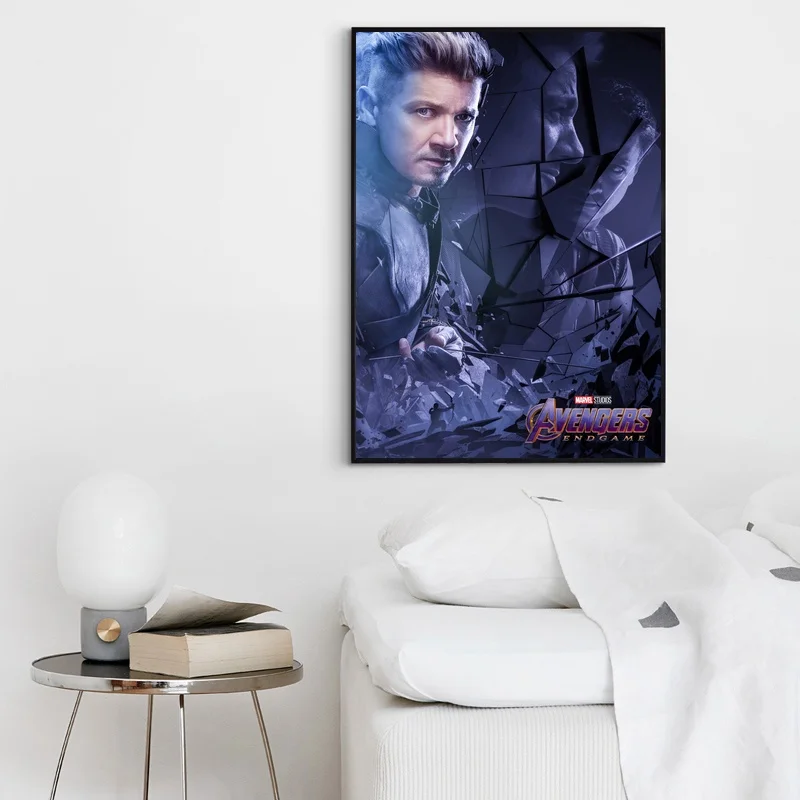 Мстители: Endgame постер на холсте Hawkeye Avenge Падший плакат Marvel комедия качественный принт Мстители 4