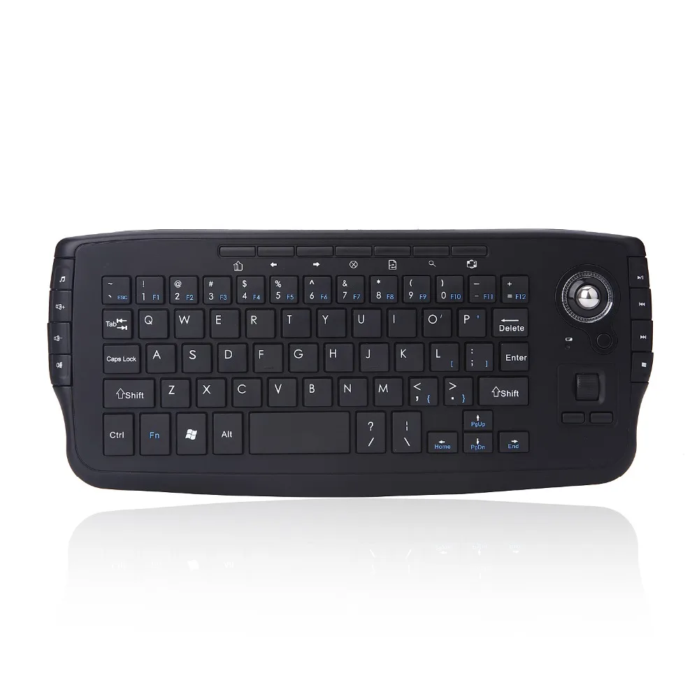 Горячая Мини Беспроводная клавиатура Air mouse Клавиатуры 2,4G Ручной тачпад игровая клавиатура для телефона smart tv box android смартфонов