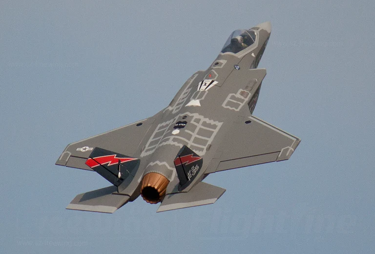 Freewing EPO F 35A Lightning 70 мм EDF JET Plane с дистанционным управлением модель бойцов 35 F35