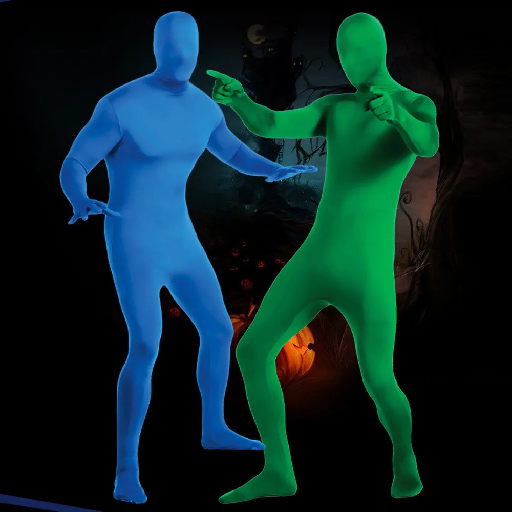 Vert интересный подходит для фестиваля унисекс Хэллоуин чистый цвет Комбинезоны