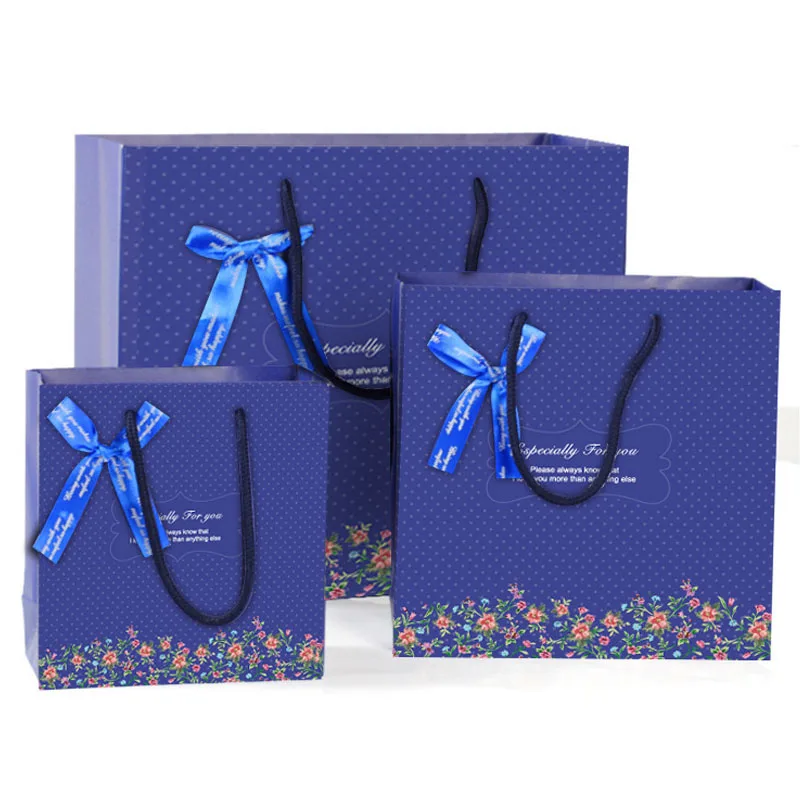 FANLUS Deluxe Красивые цветочные подарочные сумки с сердцем большие идеально подходят