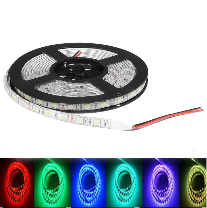 RGB Светодиодная лента СВЕТОДИОДНАЯ SMD 5050 5630 5730 3528 3014 2835 Водонепроницаемая