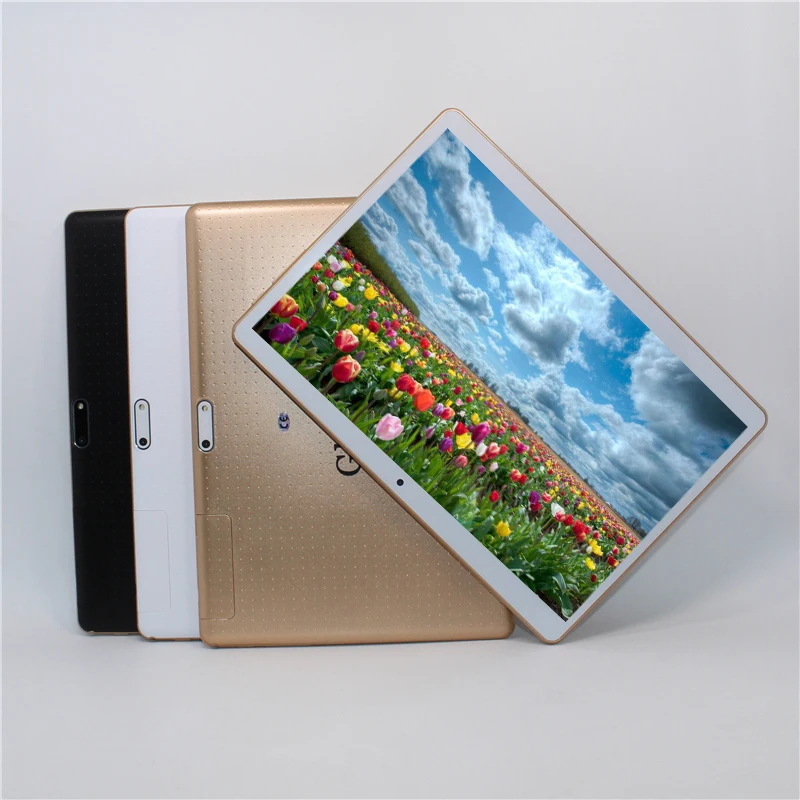 Glavey Android 4.4 MTK6582 9.6 &quotдве sim карты 3 г GSM 5000 мАч Quad Core телефонный звонок планшетный ПК