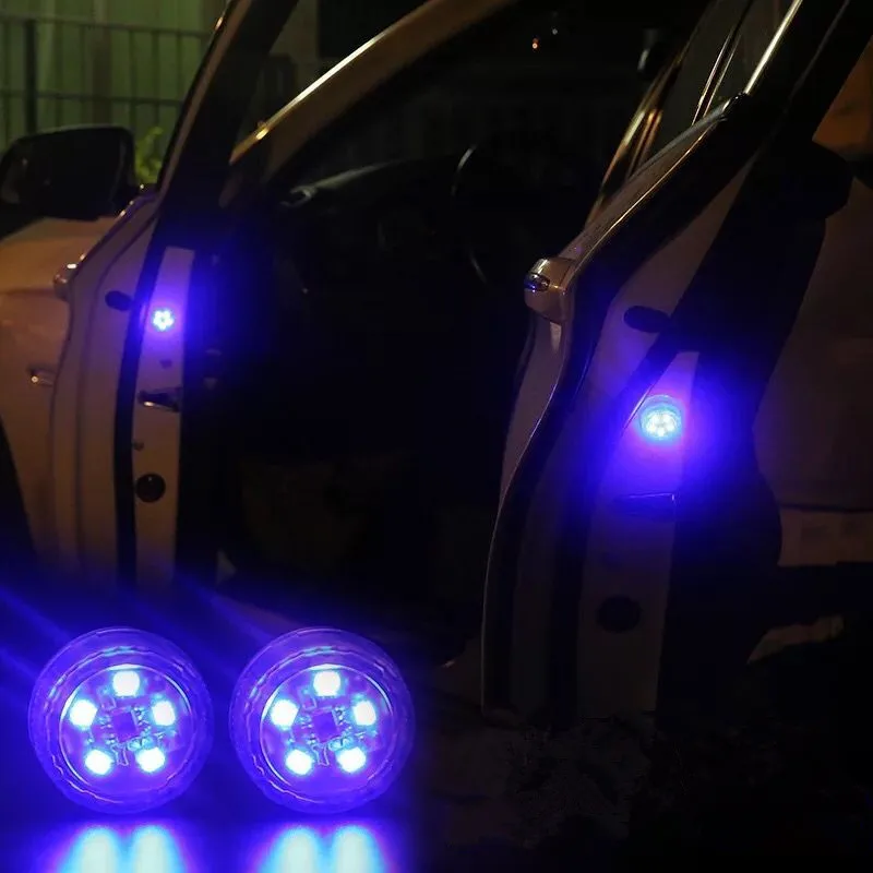 2x светодиодный сигнальный фонарь для двери автомобиля аксессуары наклейка Lexus