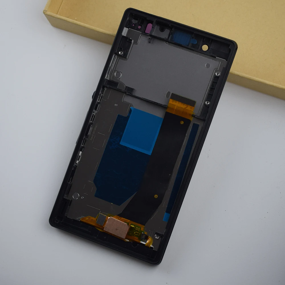 Для Sony Xperia Z L36H L36i C6606 C6603 C6602 C660X C6601 сенсорный экран стекло + ЖК дисплей панель
