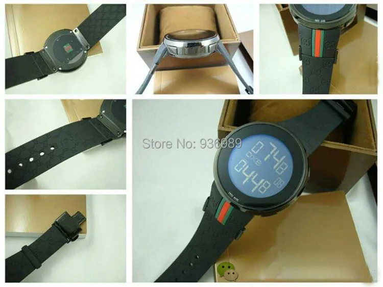 Hot RUBBER BAND Pink PVD MEN'S WATCH YA114207 with original box | Наручные часы