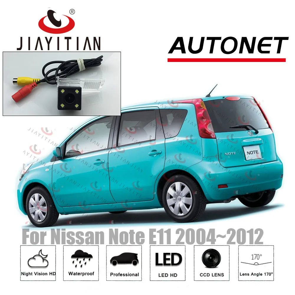 Камера заднего вида JIAYITIAN для Nissan Note/Tone E11 камера с ночным видением Note 2004 ~ 2012 2006 2008