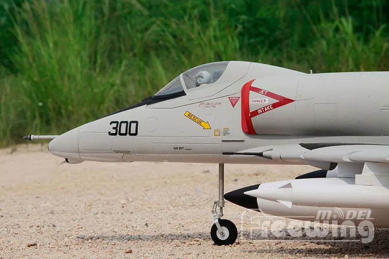 Freewing A-4E/F RC EDF Skyhawk самолет 80 мм EDF Vec пульт дистанционного управления PNP модель самолета самолет с неподвижным крылом