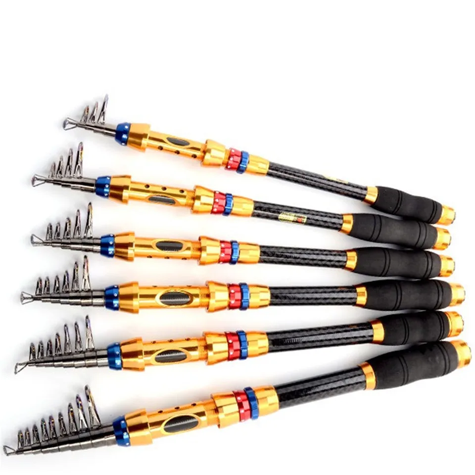 Рыболовное спиннинговое удилище лучшего качества 98% углеродная приманка для