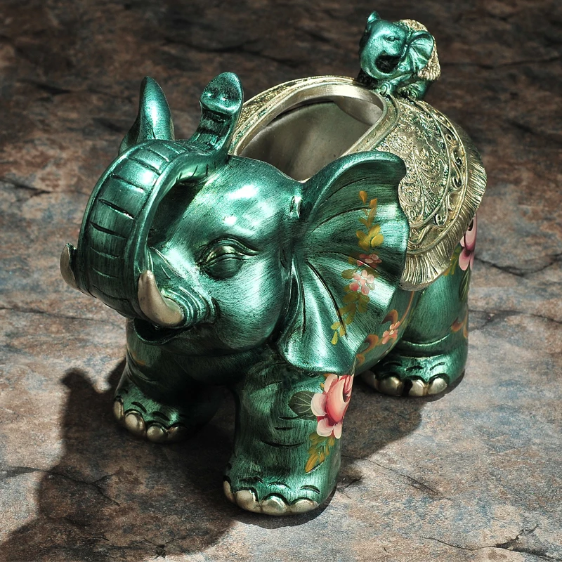 Роскошное украшение для дома Бумага со слоном коробка полотенец подарочная