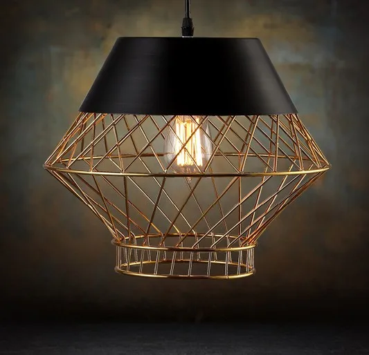 Подвесной светильник в стиле чердака промышленный винтажный подвесной Эдисона