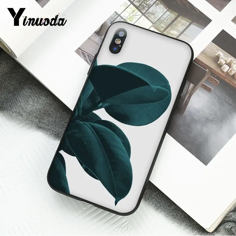 Летние OFPalm листьев банановых растения и цветы Чехол для мобильного телефона iphone