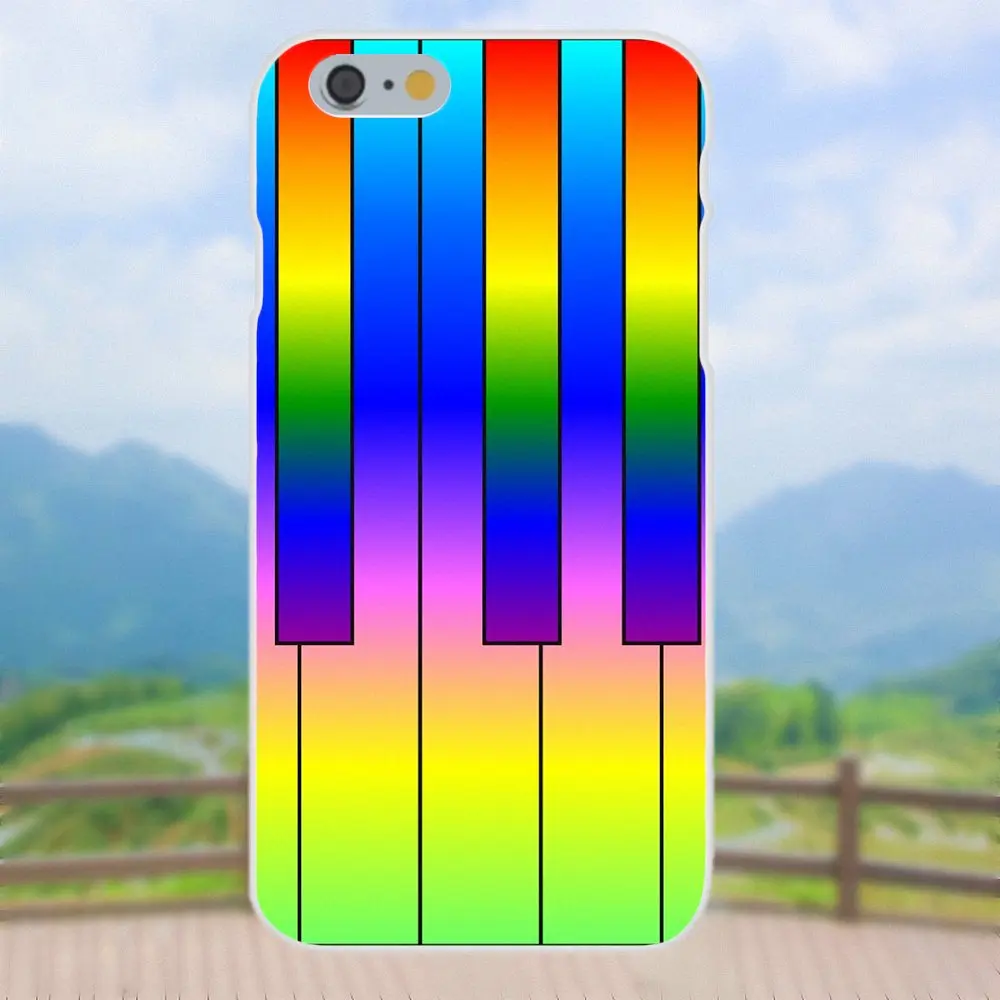 Art распродажа люксовый чехол для телефона радужные пианино меломана Xiaomi Redmi Note 2 3 S