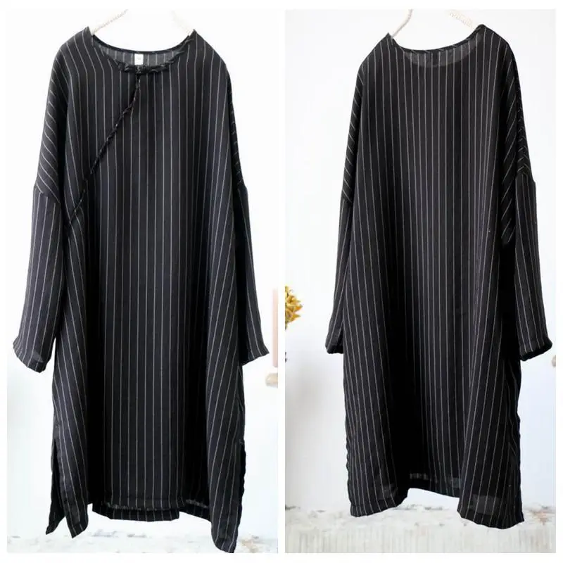 USWMIE 2020 летние женские блузки Новое искусство ретро круглый вырез с длинным