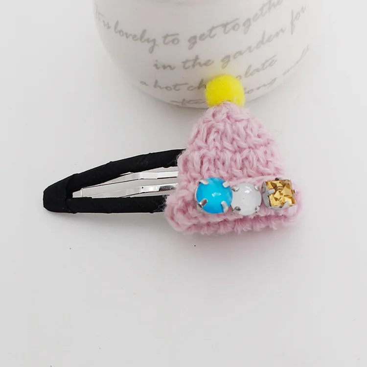 Детские милые ювелирные изделия Тиара Звезда Детская ЛЮБОВЬ Ручная Вязаная