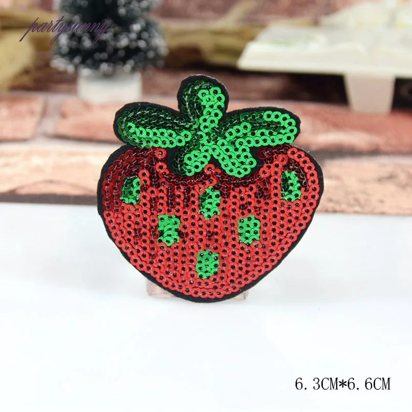 Блестки Патч Дети Вышивка Мультфильм Патчи DIY Одежда Аппликация Аксессуары