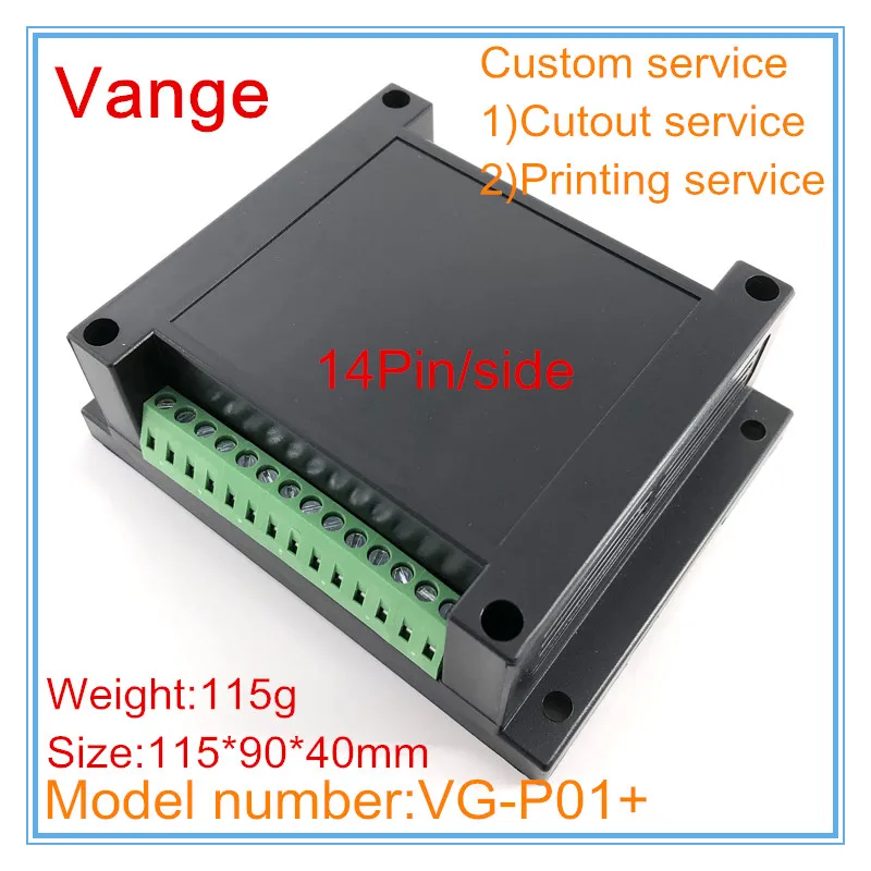 4 шт./лот распределительная коробка с клеммной колодкой корпус из АБС-пластика