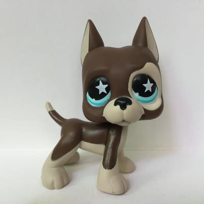 Pet Shop Милая коричневая собака Дэйн фигурка девочка детская игрушка