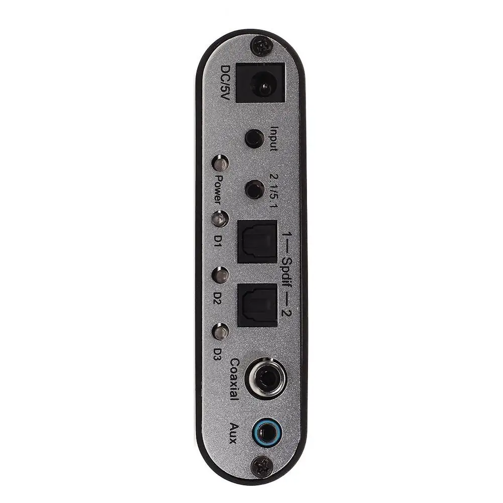 Ostart 5,1 аудио декодер Стерео звук коаксиальный к RCA DTS AC3 цифровой к 5,1 усилитель аналоговый преобразователь для HDTV PS3 DV плеер